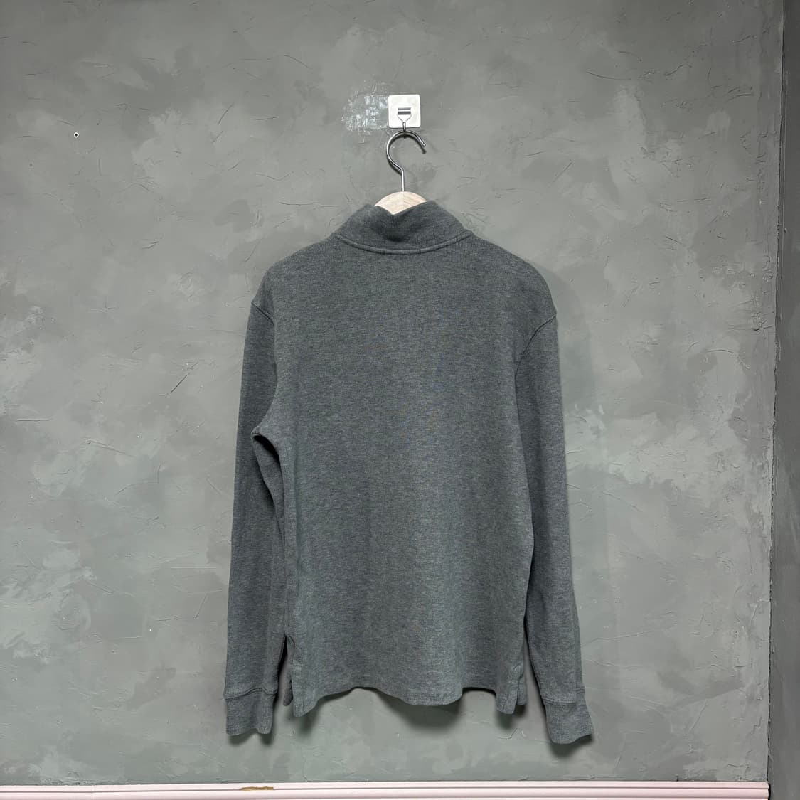 폴로 랄프로렌 니트 반집업 그레이 상품이미지5