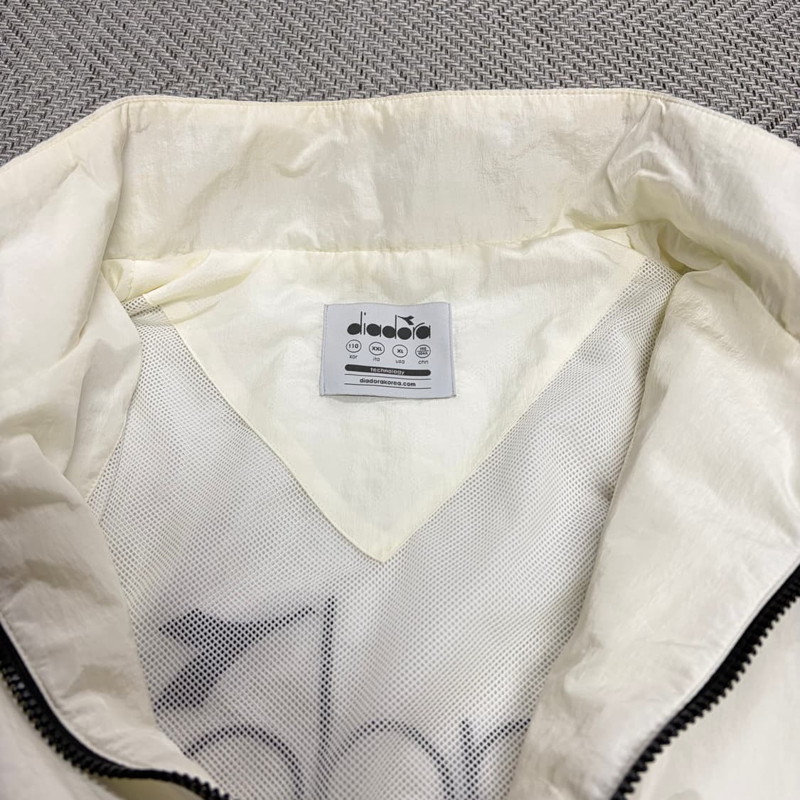 (XXL)디아도라 아이보리 바람막이 상품이미지3