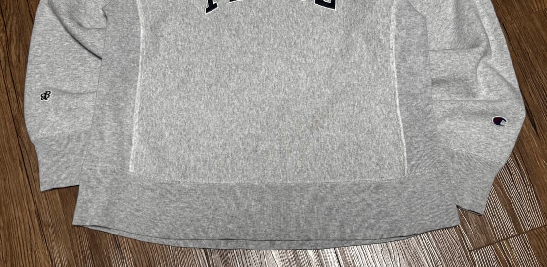 챔피온 X 빔즈 보이 리버스위브 피스 기모 맨투맨 상품이미지3