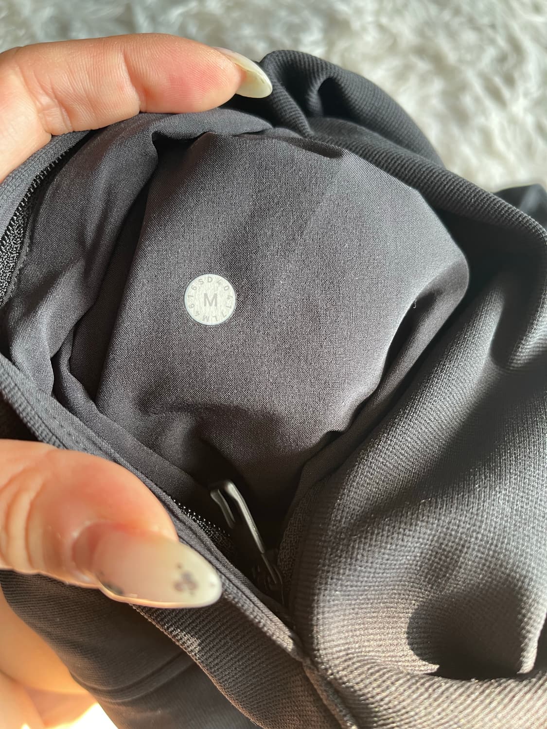 룰루레몬 블랙 집업 소전 자켓 상품이미지2