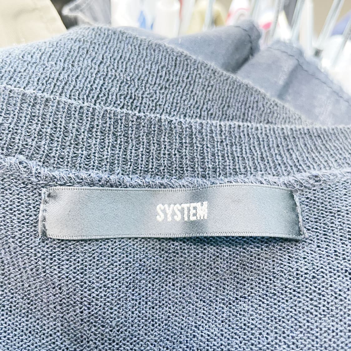 시스템 한섬정품 여름 레이어드가디건 S 진스센스 상품이미지4
