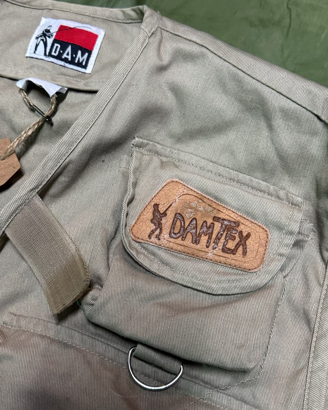 Damtex 코튼 피싱베스트 XL 상품이미지3