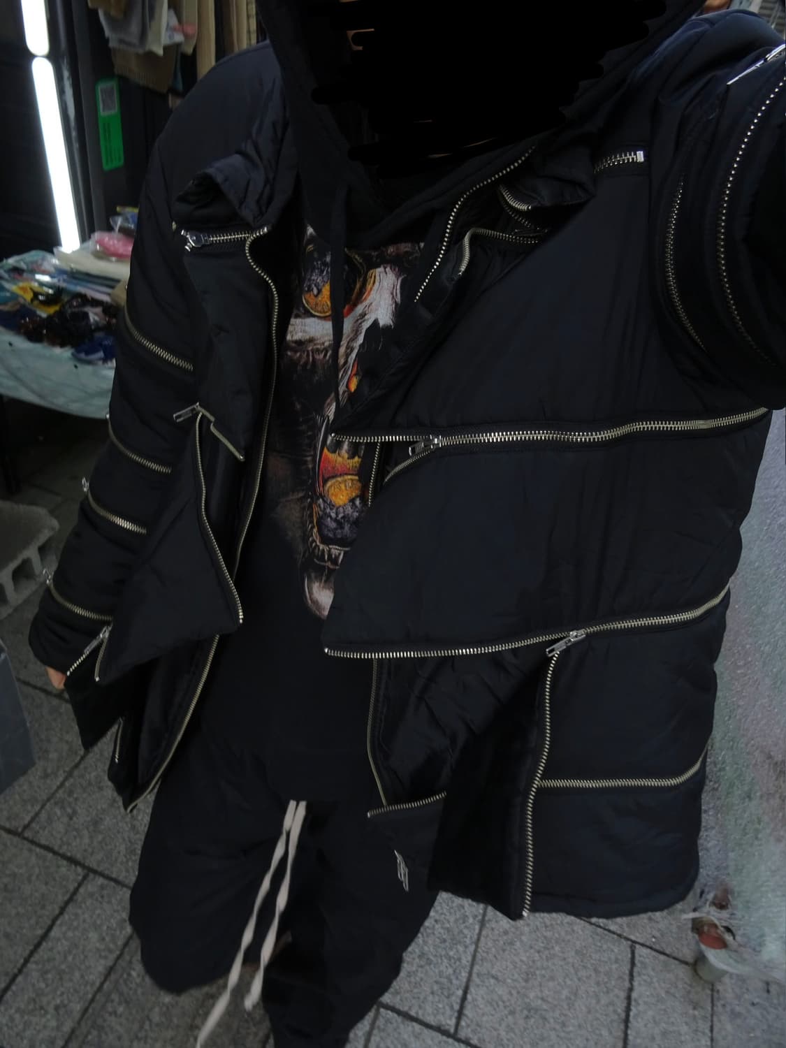 HBA Hood by air zip puffer jacket 상품이미지3