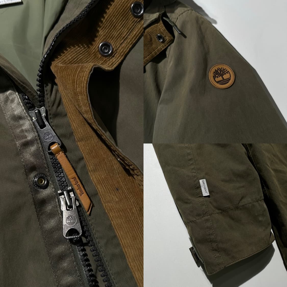 팀버랜드 경량패딩 라이너 투인원 피쉬테일 필드 파카 야상 자켓 상품이미지6