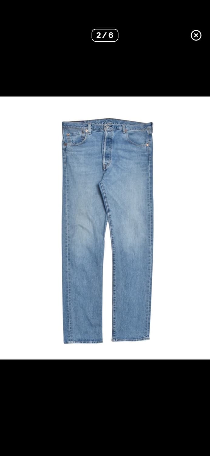 리바이스 501 청바지 데님팬츠 34 M0015 상품이미지2