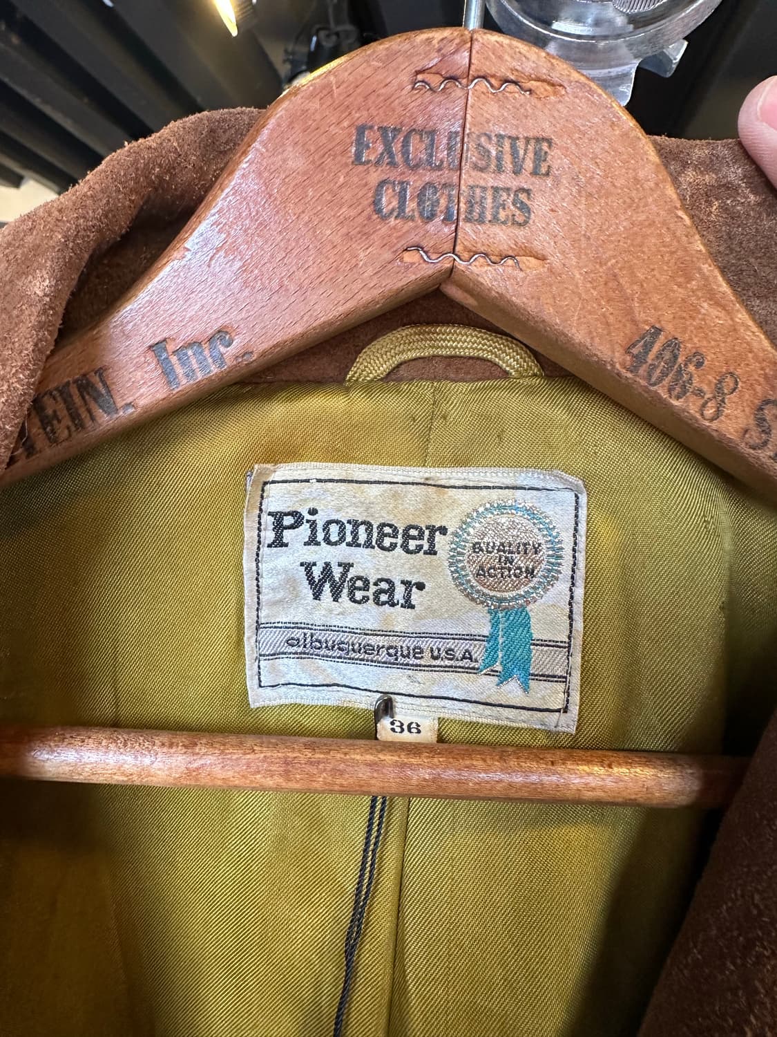 80s 헤비리얼레더 스웨이드 웨스턴 프린지 자켓 상품이미지8