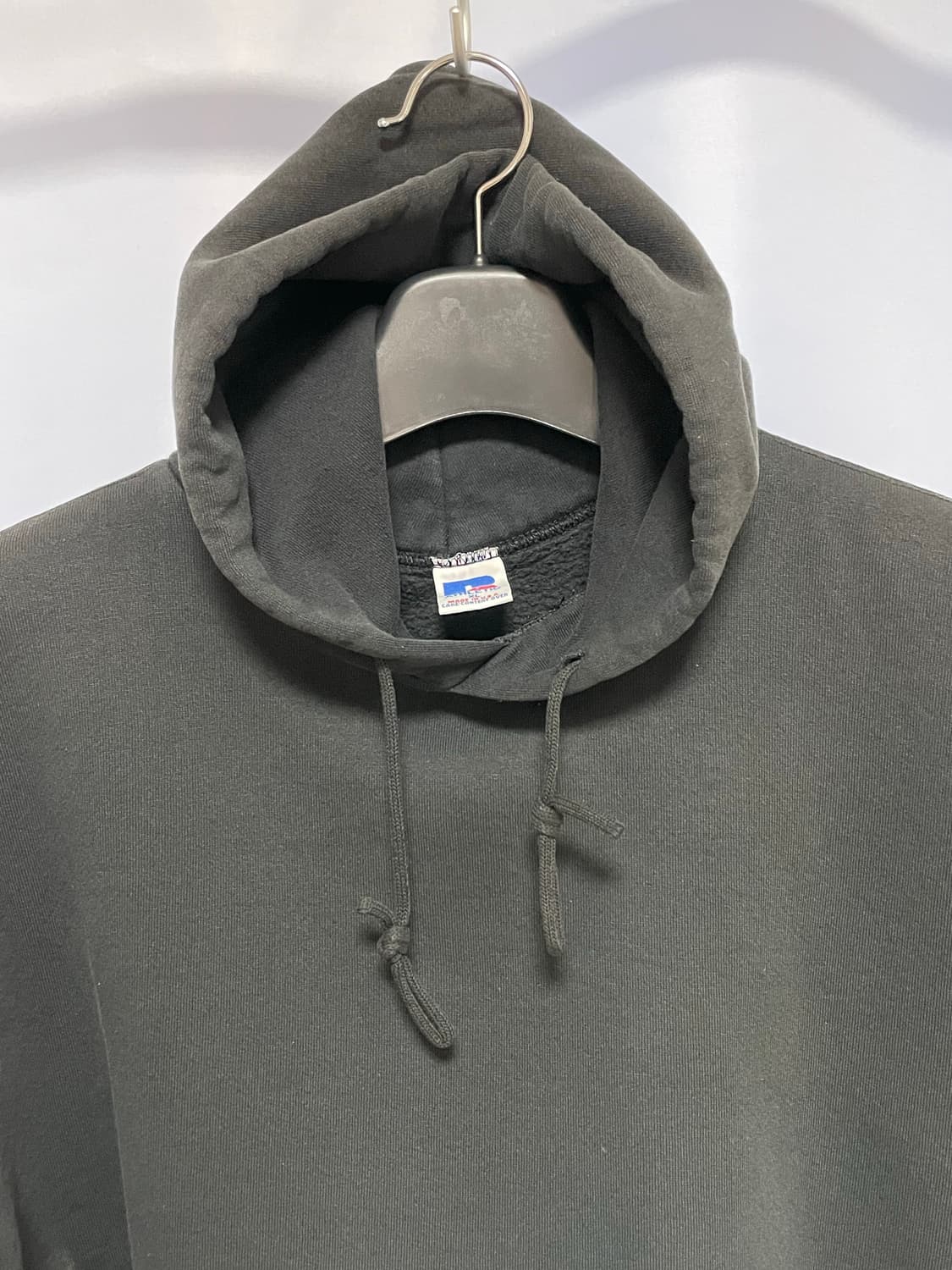 [D.O Vtg] 90s 러셀 50/50 후드 블랙(XL) 상품이미지2