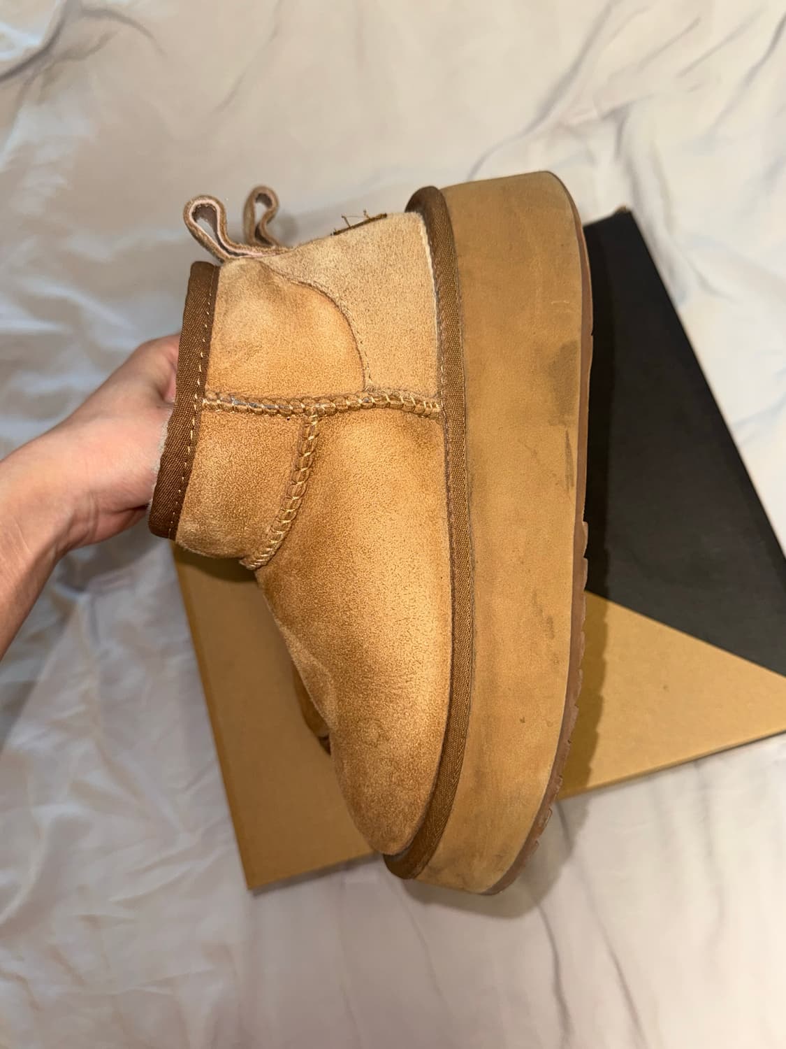 호주어그 에버어그 23FW 울트라미니 플랫폼 키높이 양털부츠 230 상품이미지5