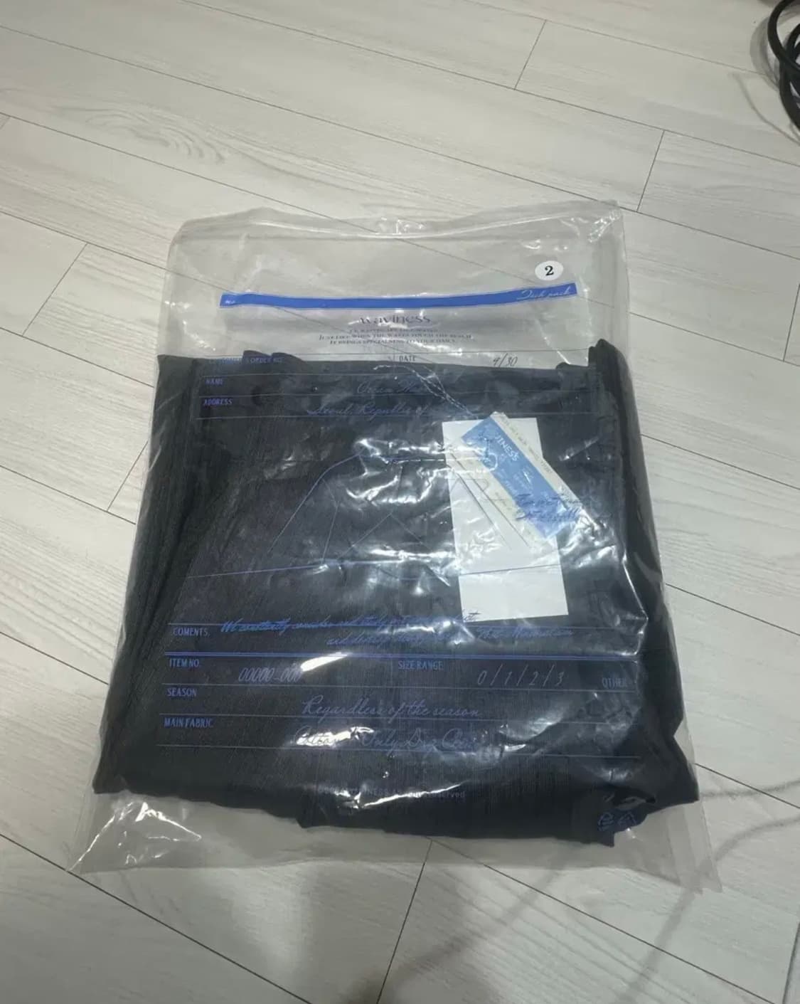 토니웩 실크 더블 포켓 셔츠 블랙 XL 상품이미지3