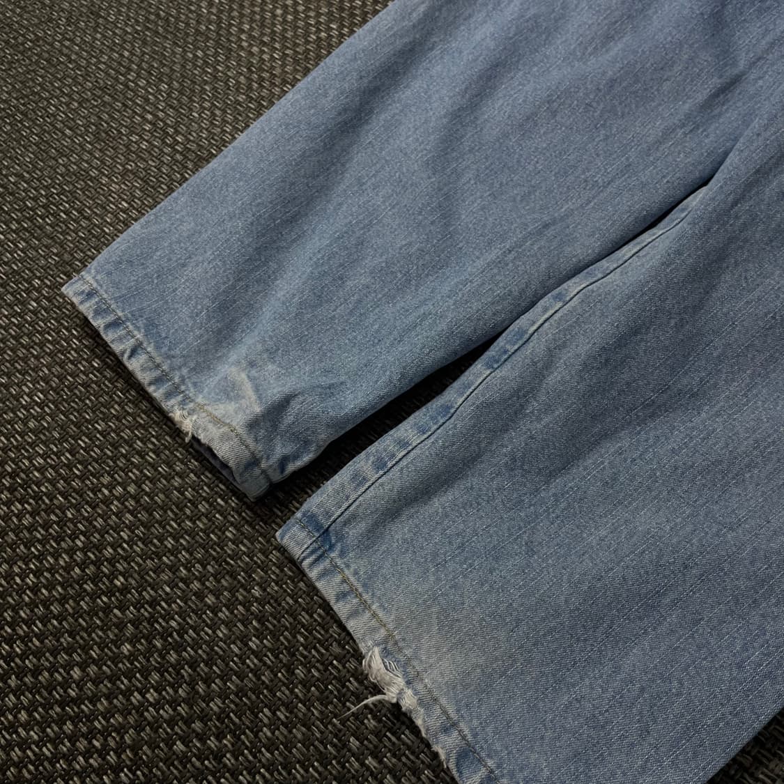 (36)랭글러 라이트블루 레기드웨어 카펜터 데님 팬츠 상품이미지7