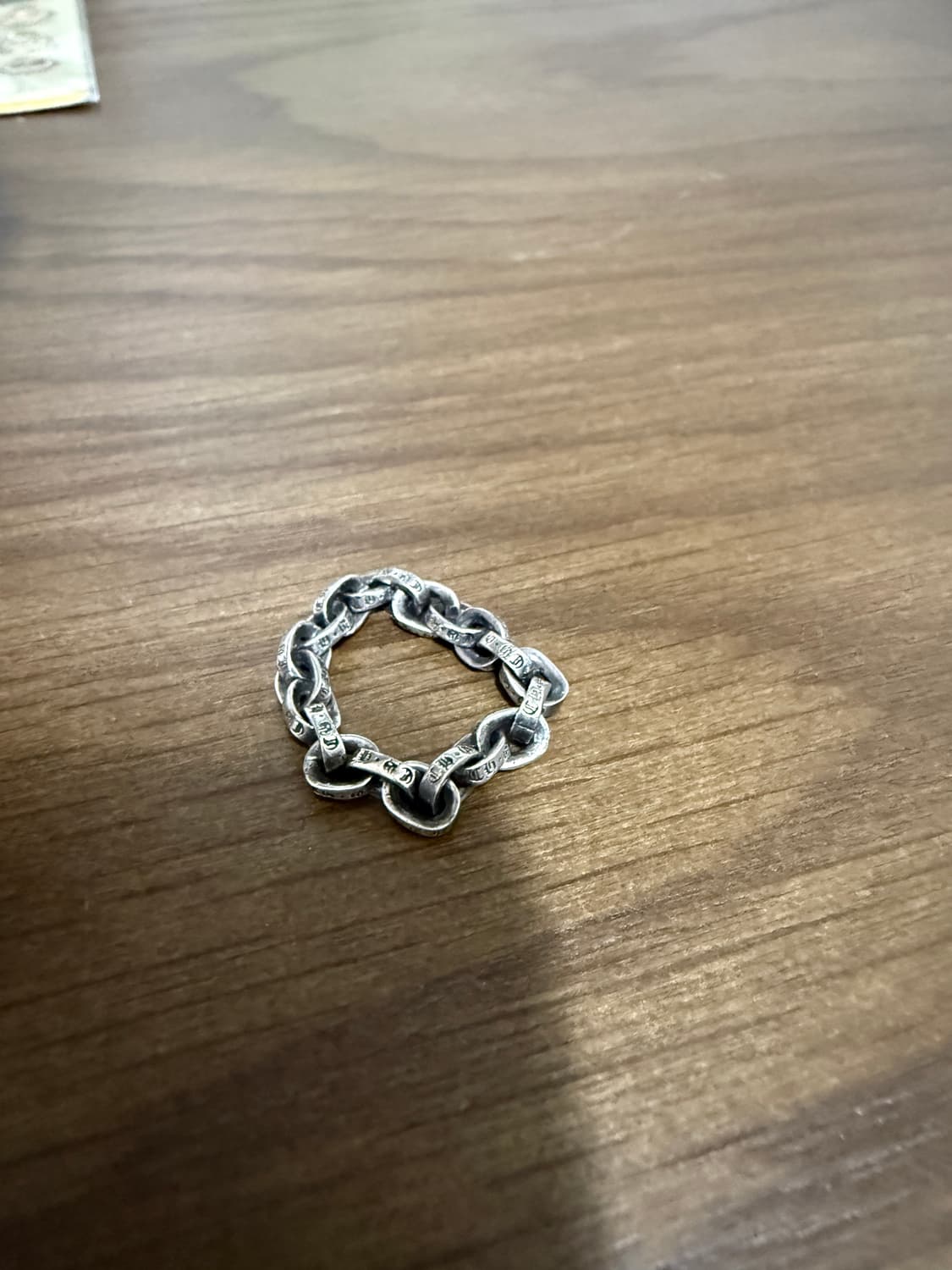 [20링크] 크롬하츠 페이퍼체인링 상품이미지1