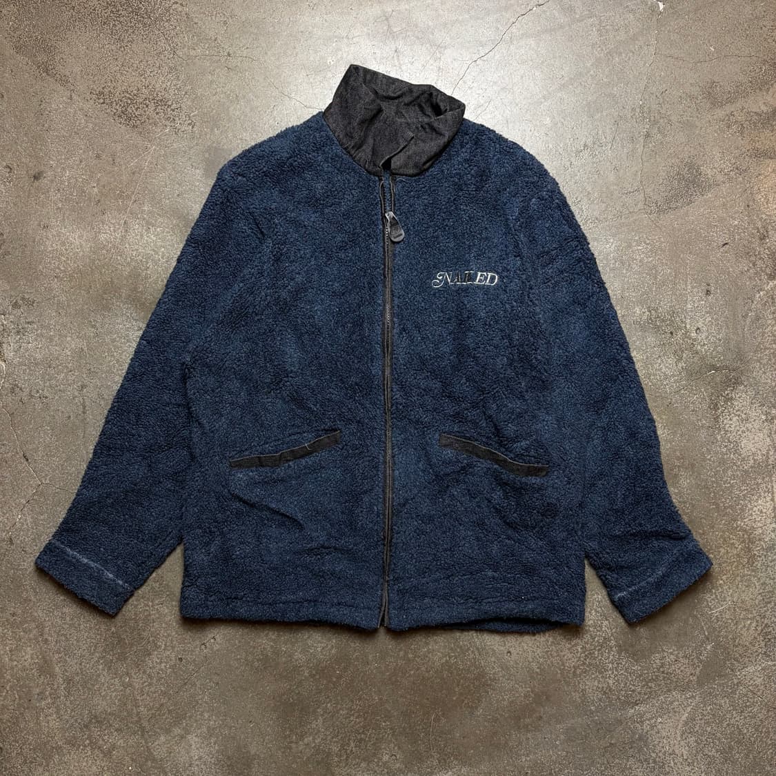 빈티지 울 집업 상품이미지1