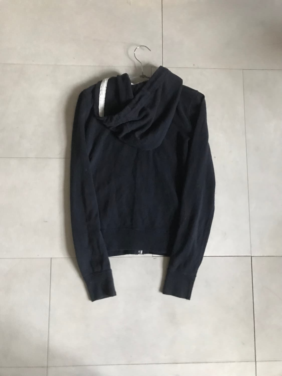 아베크롬비 네이비 딱붙핏 후드집업 상품이미지10