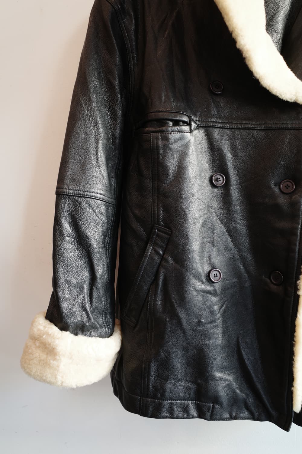 Japan brand 리얼레더 무스탕 상품이미지4