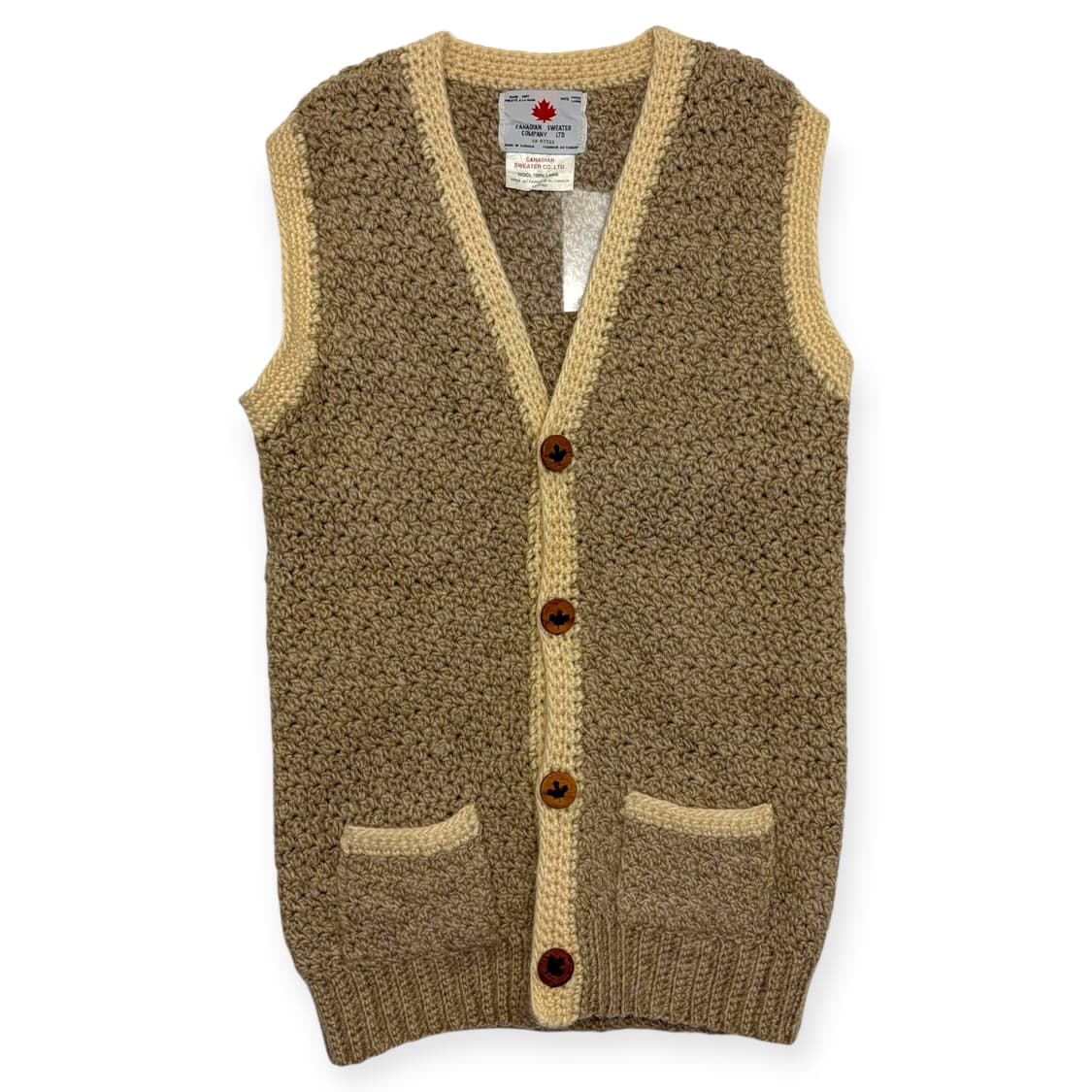 캐나디안스웨터 니트 베스트 조끼 상품이미지1
