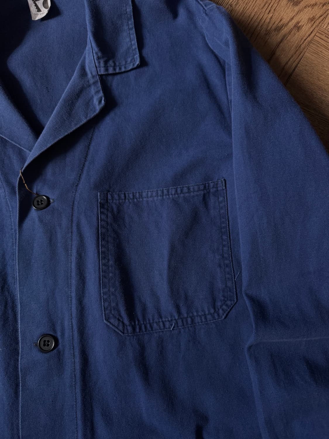 [L]빈티지 잉크블루 프렌치 워크 코트자켓 상품이미지4