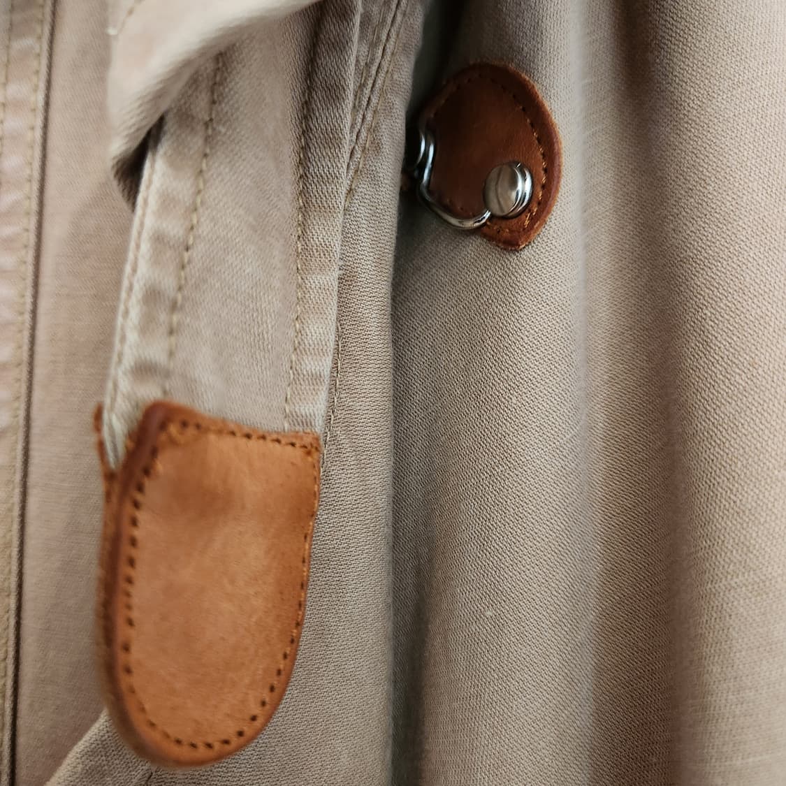 너무멋진 90s빈티지(정품)이자벨마랑 숏트렌치 (0)사이즈 상품이미지4