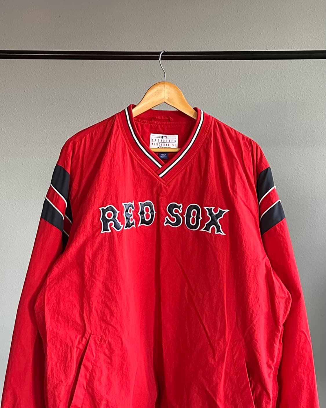 [XL]G-lll MLB 보스턴 레드삭스 웜업 바람막이 상품이미지3