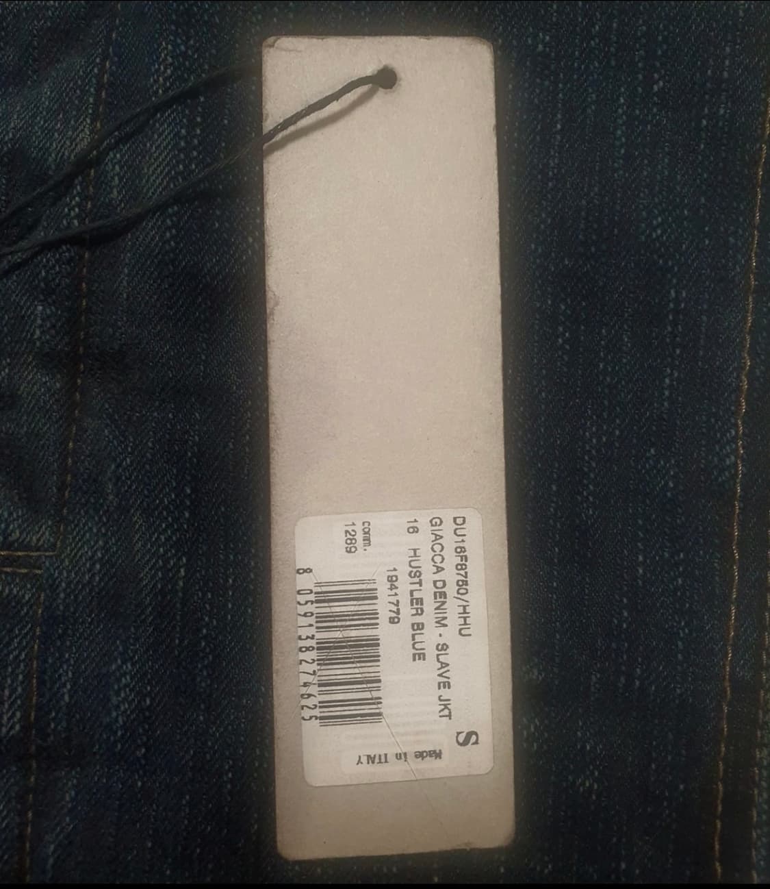 릭오웬스 다크쉐도우 슬레이브 패디드 데님 자켓 상품이미지9