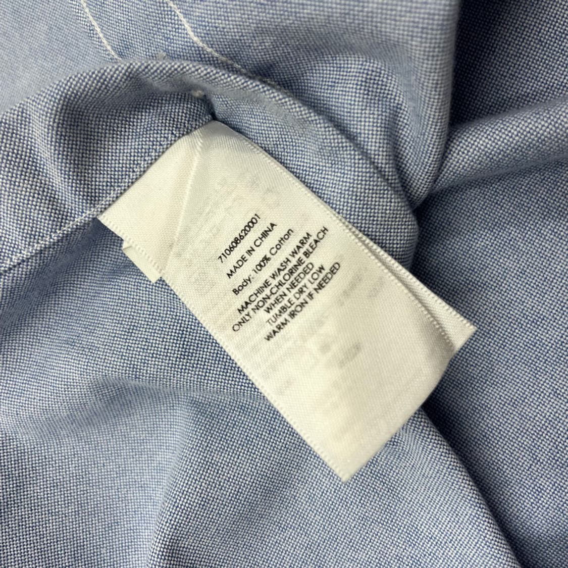 폴로 랄프로렌 옥스포드 스카이블루 반팔셔츠 M 상품이미지6