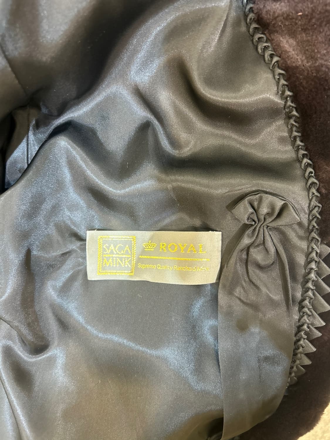 사가 밍크 코트 상품이미지4