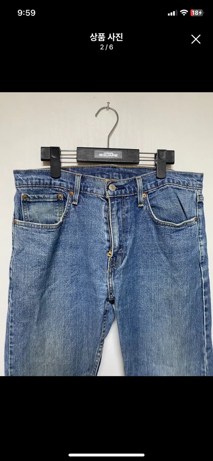 [LEVIS] 리바이스 502 데님팬츠 32사이즈 상품이미지2