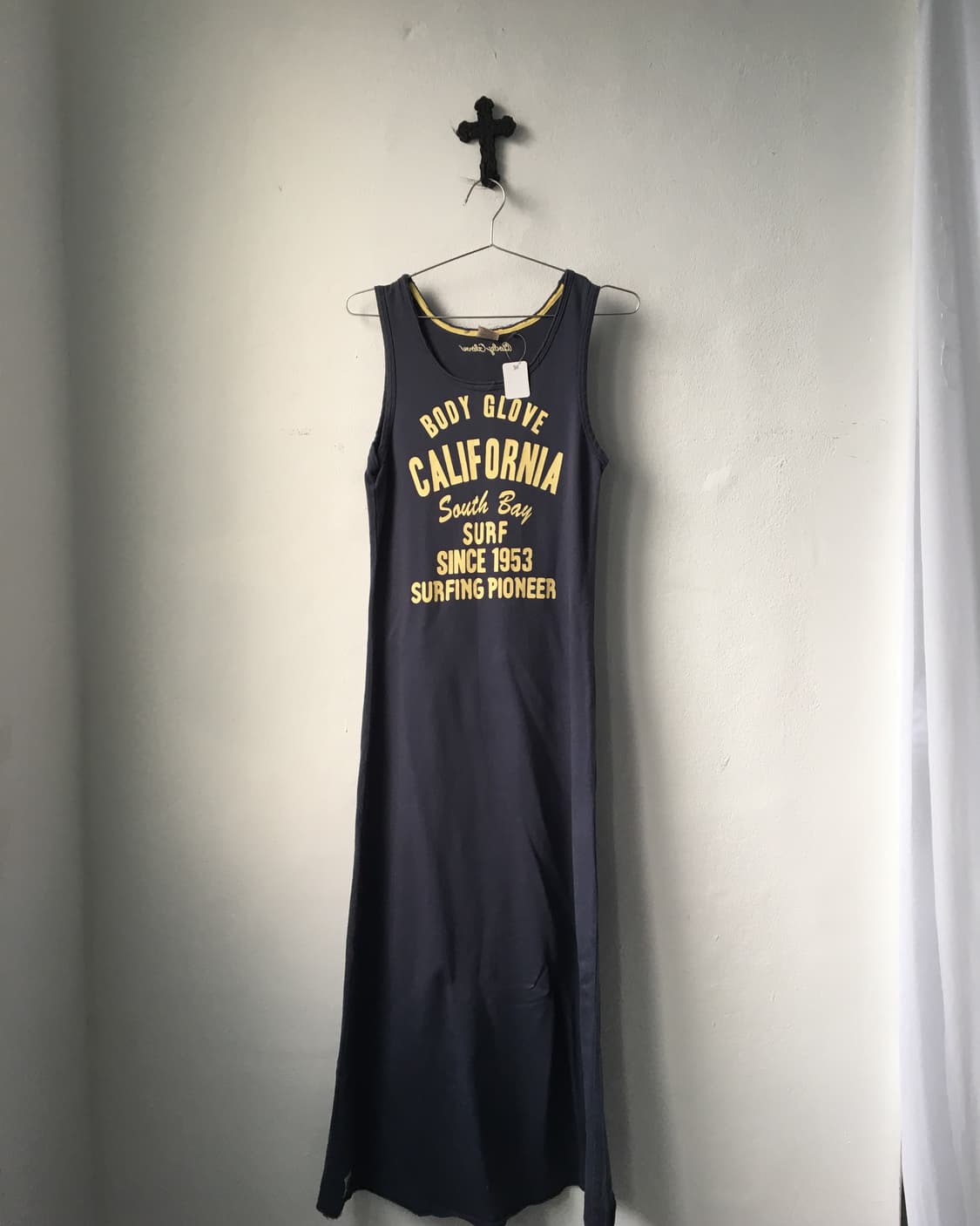Lettering printing maxi onepiece 상품이미지1