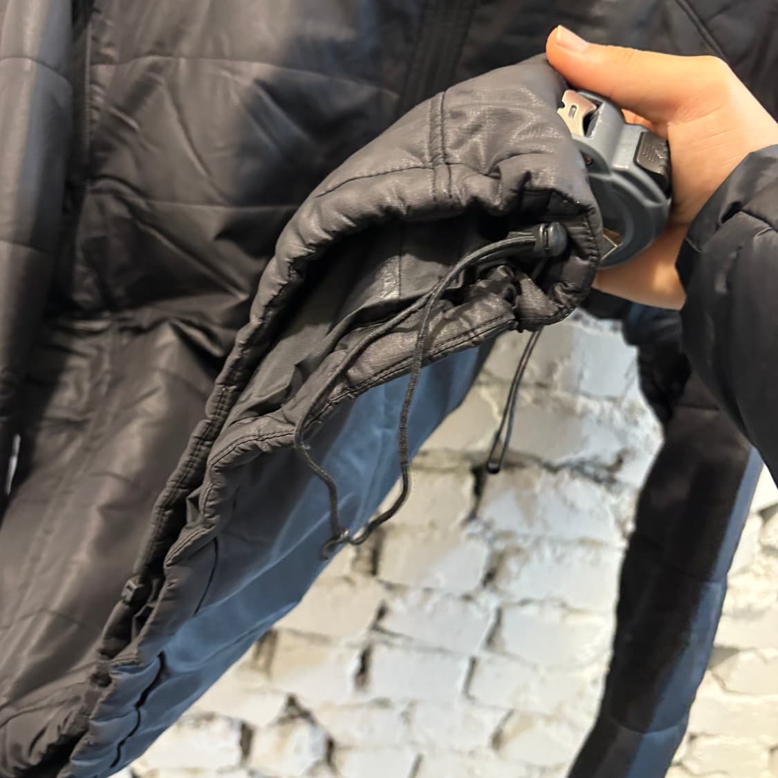 노스페이스 빈티지 경량패딩 스트링ㅇ 상품이미지3