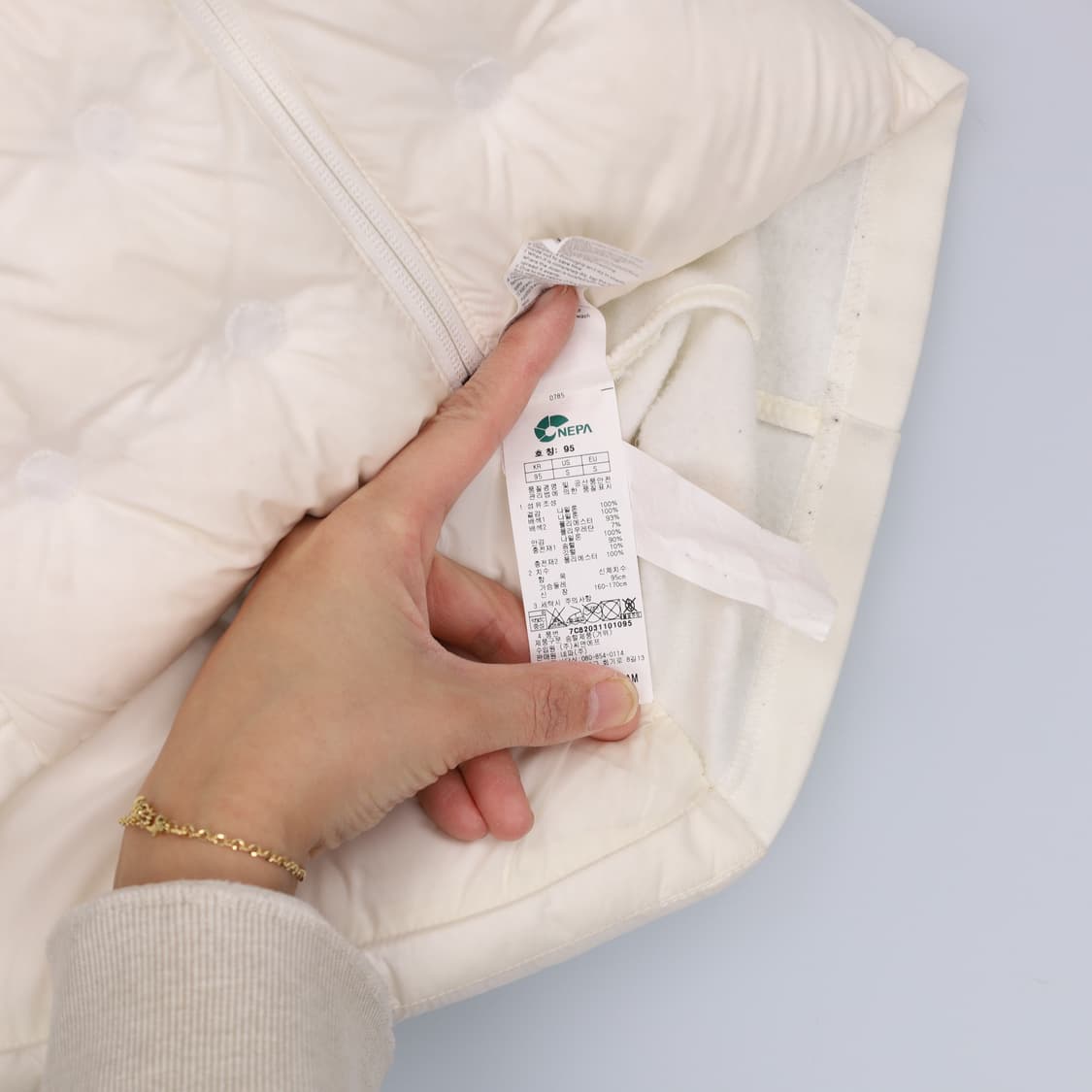 [95] 네파 여성 구스다운 패딩점퍼 0116H1 상품이미지6