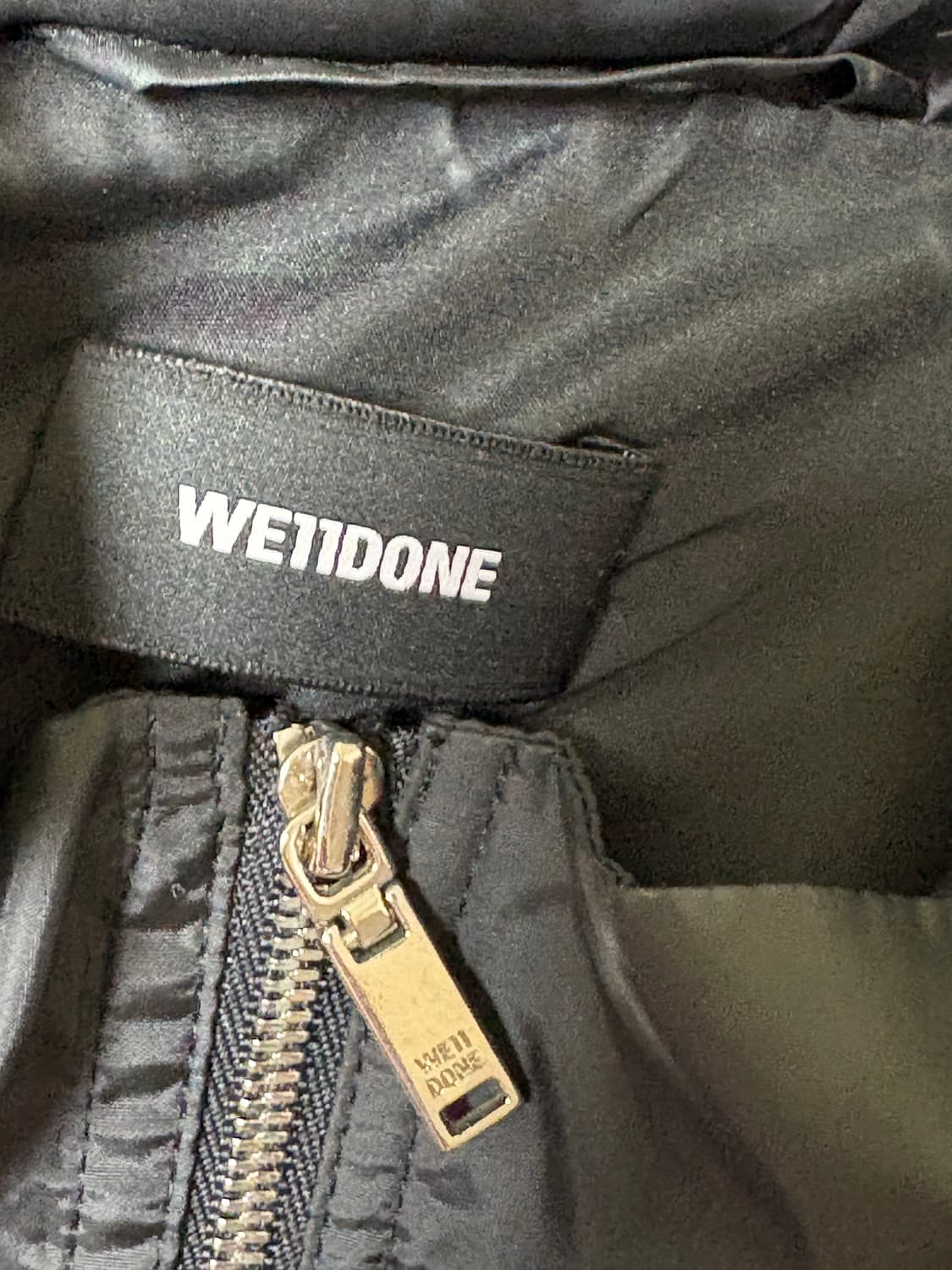 We11done 웰던 윈드브레이커 바람막이 자켓 블랙 / L 상품이미지9