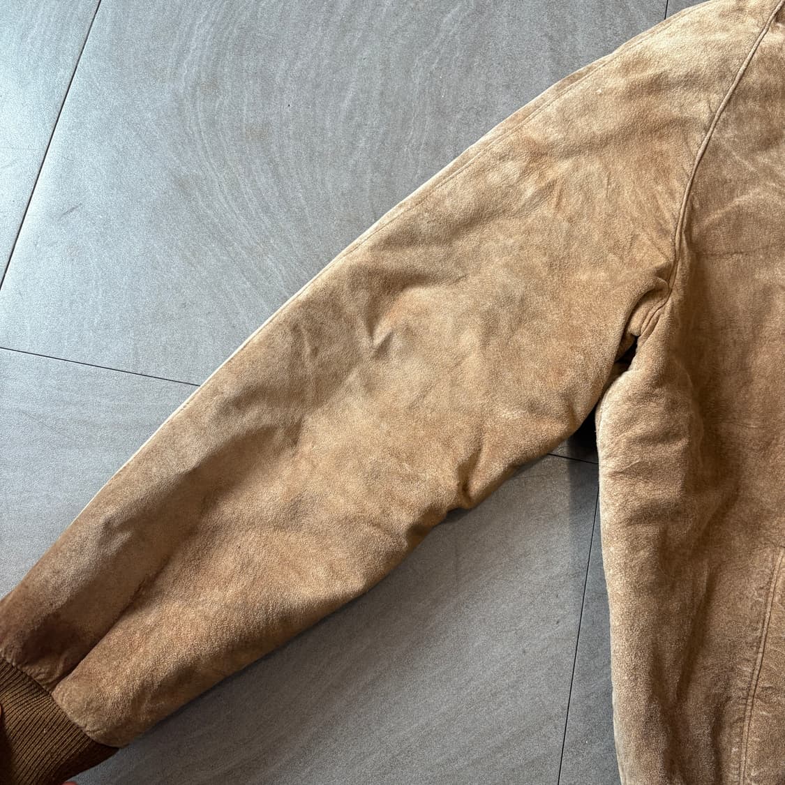 90s L.L.bean 90년대 엘엘빈 미국 생산 스웨이드 바라쿠다 자켓 상품이미지5