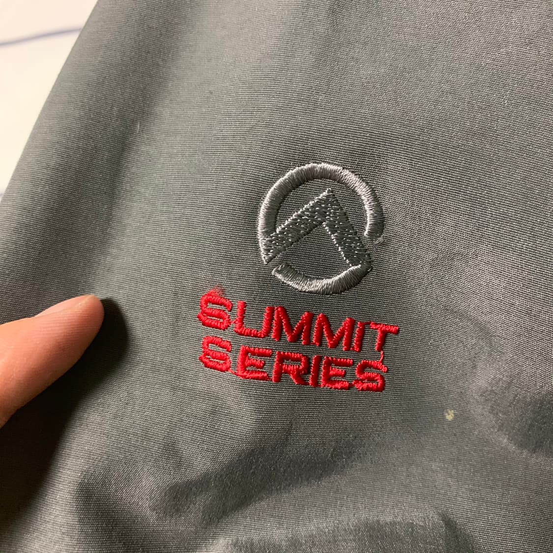 노스페이스 서밋 고어텍스 그레이 바람막이(일제판정품) 상품이미지5