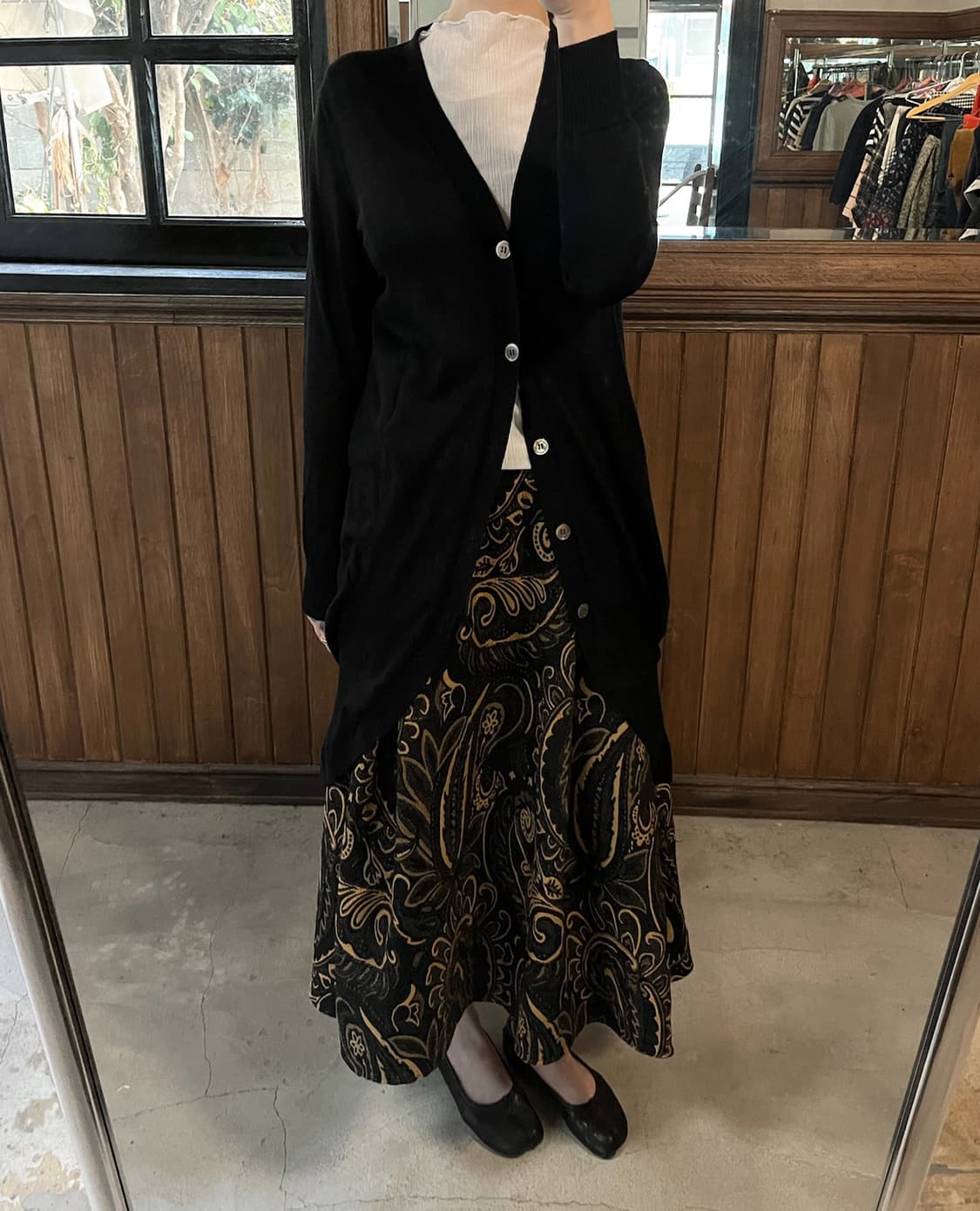 JUNYA WATANABE unbalance long cardigan 상품이미지4