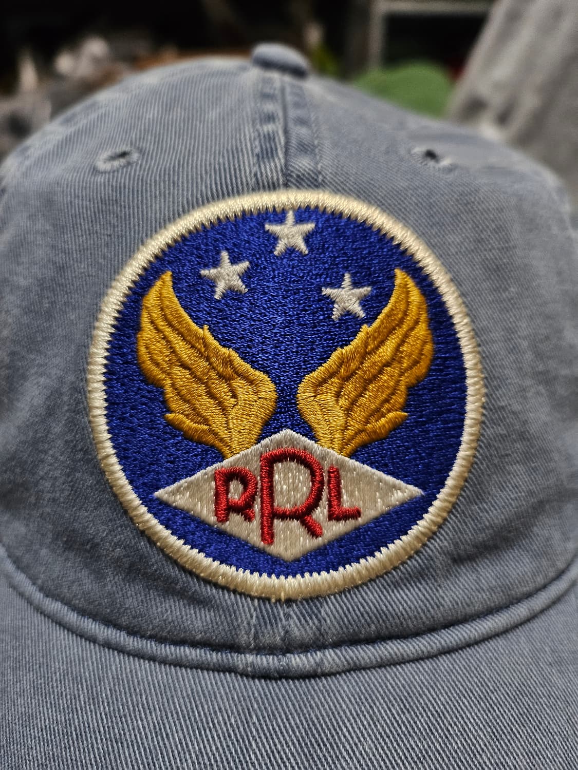 크림발] RRL 윙로고 볼캡 더블알엘 상품이미지2