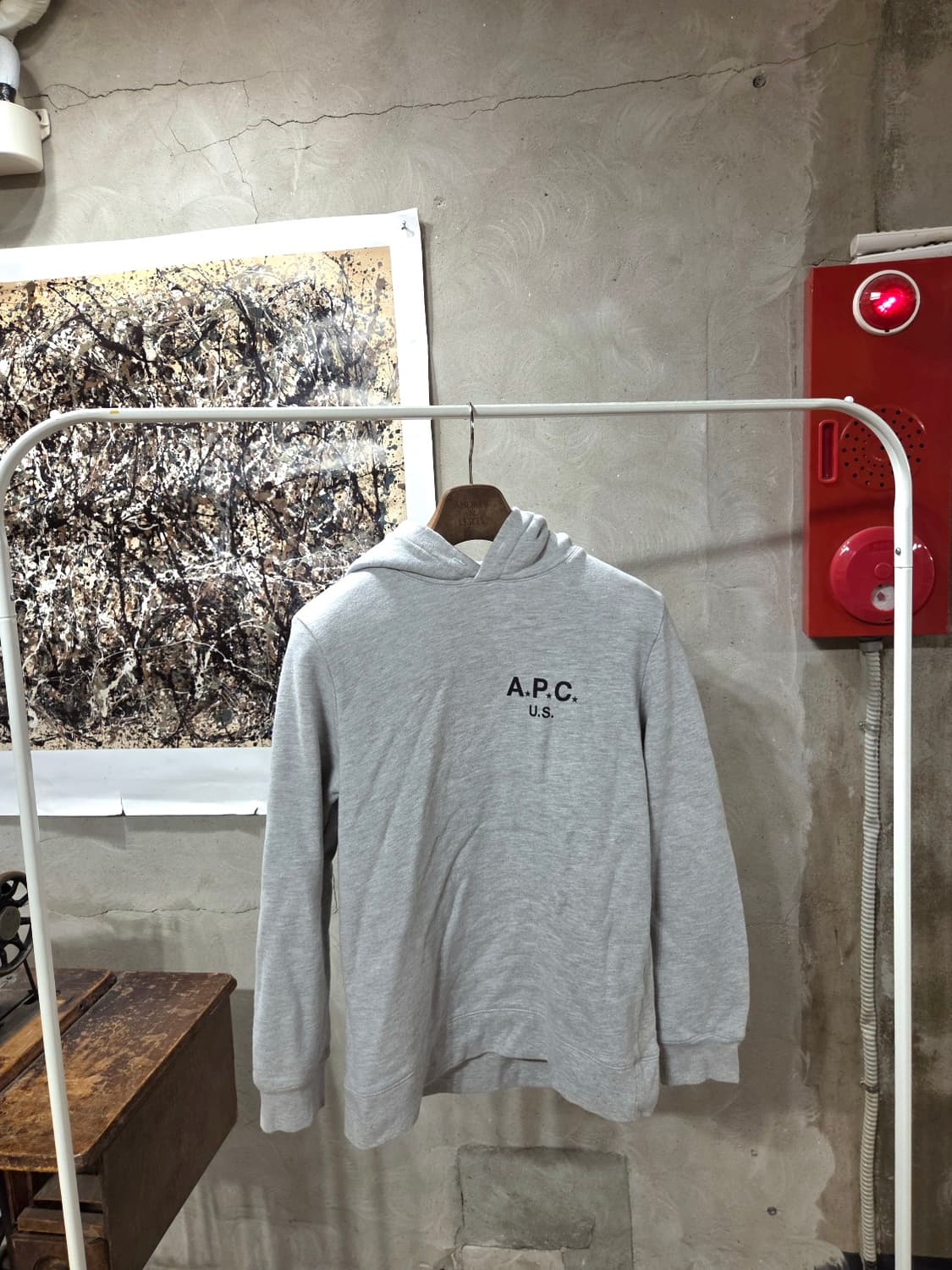 아페쎄 후드 상품이미지1