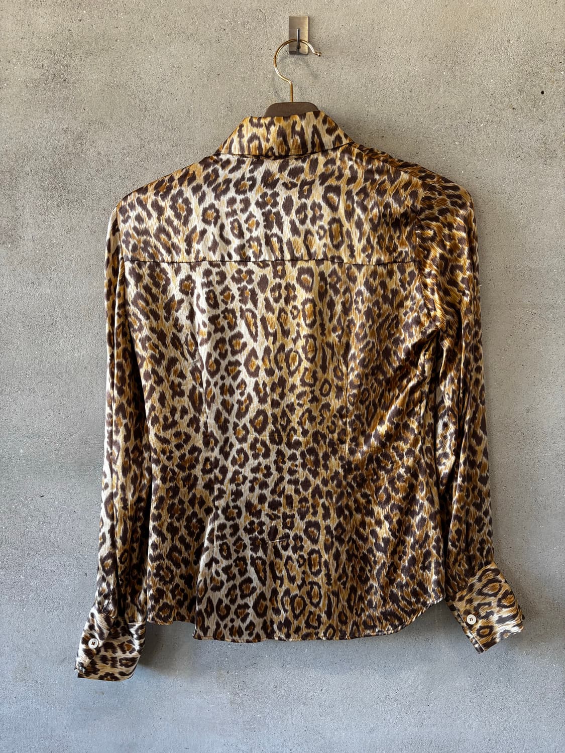 돌체앤가바나 레오파드 실크 셔츠 상품이미지4