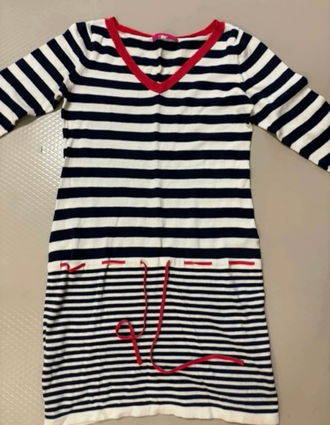 스트라이프배색원피스 상품이미지1