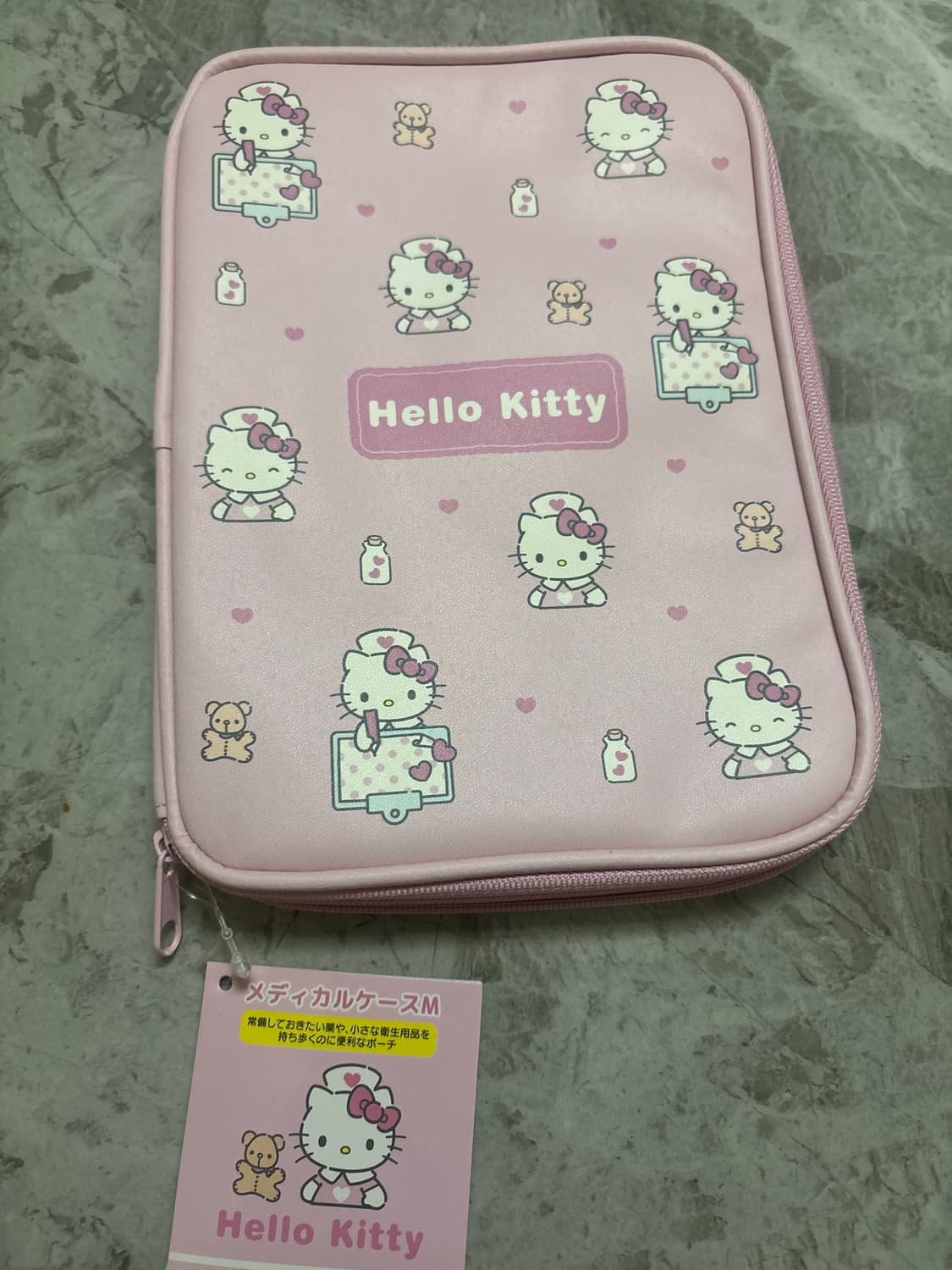 산리오 헬로키티 간호사 핑크색 파우치 상품이미지1