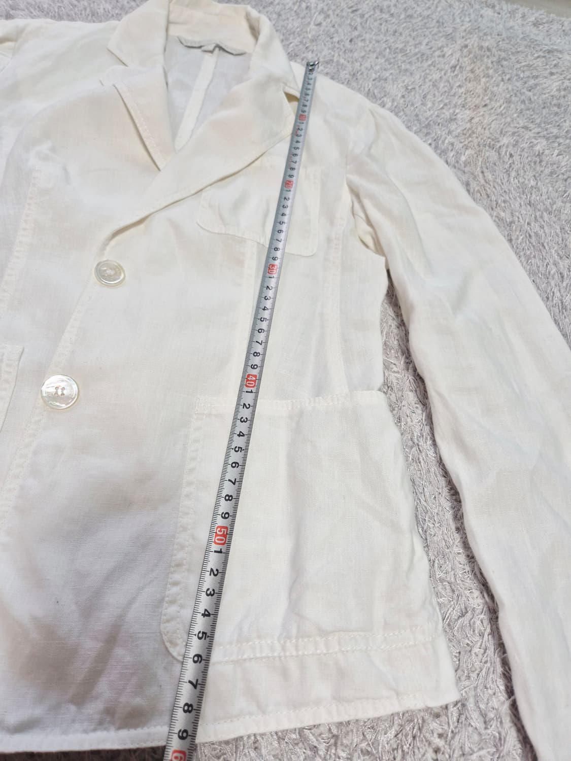 보브린넨자켓(마100%) 상품이미지6