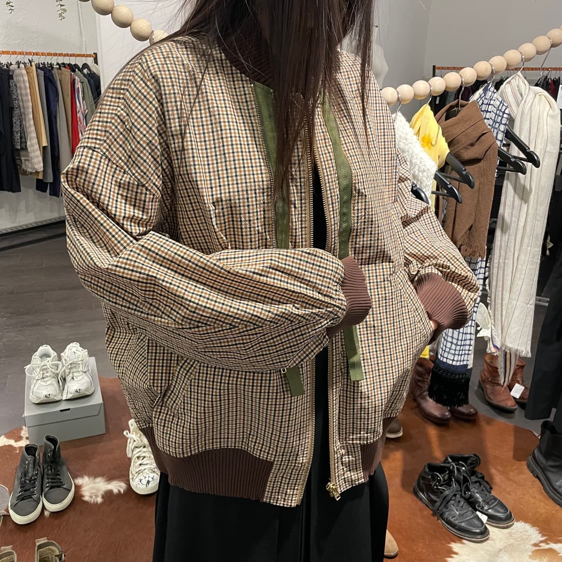 컬러 ma-1 도킹 봄버 자켓 상품이미지5