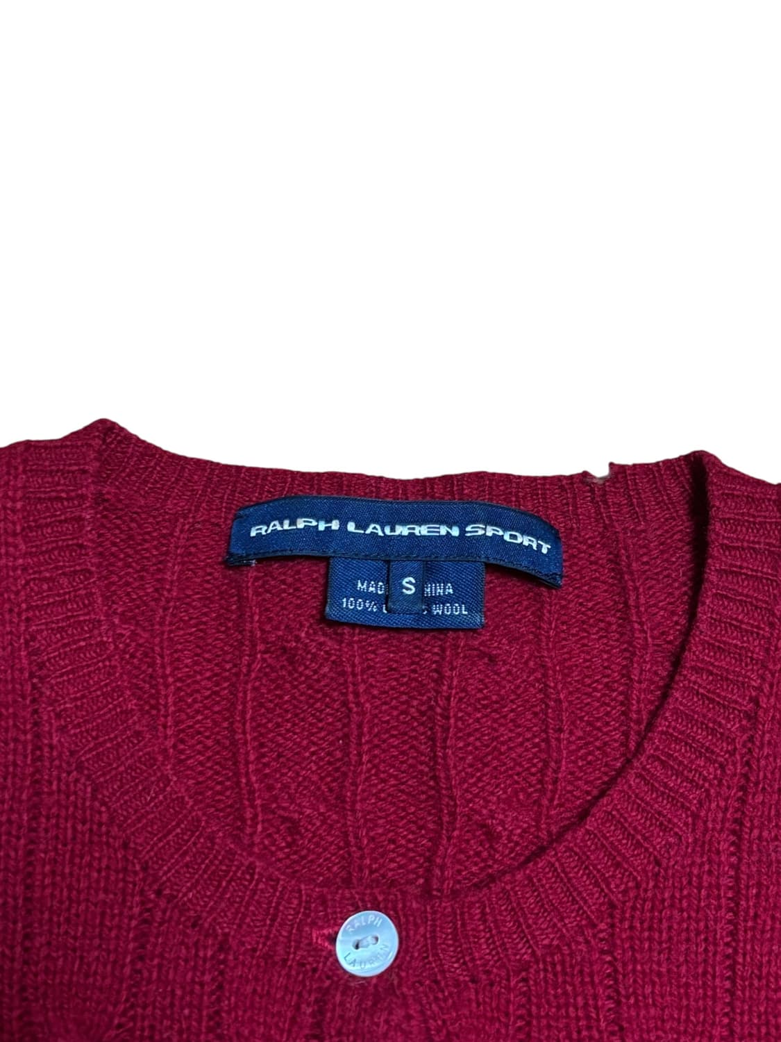 폴로 랄프로렌 폴로 스포츠 케이블 니트 가디건 상품이미지4