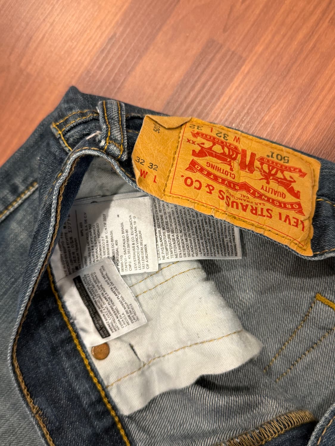 Levis 리바이스 501 데님 팬츠 (32inch) 상품이미지8