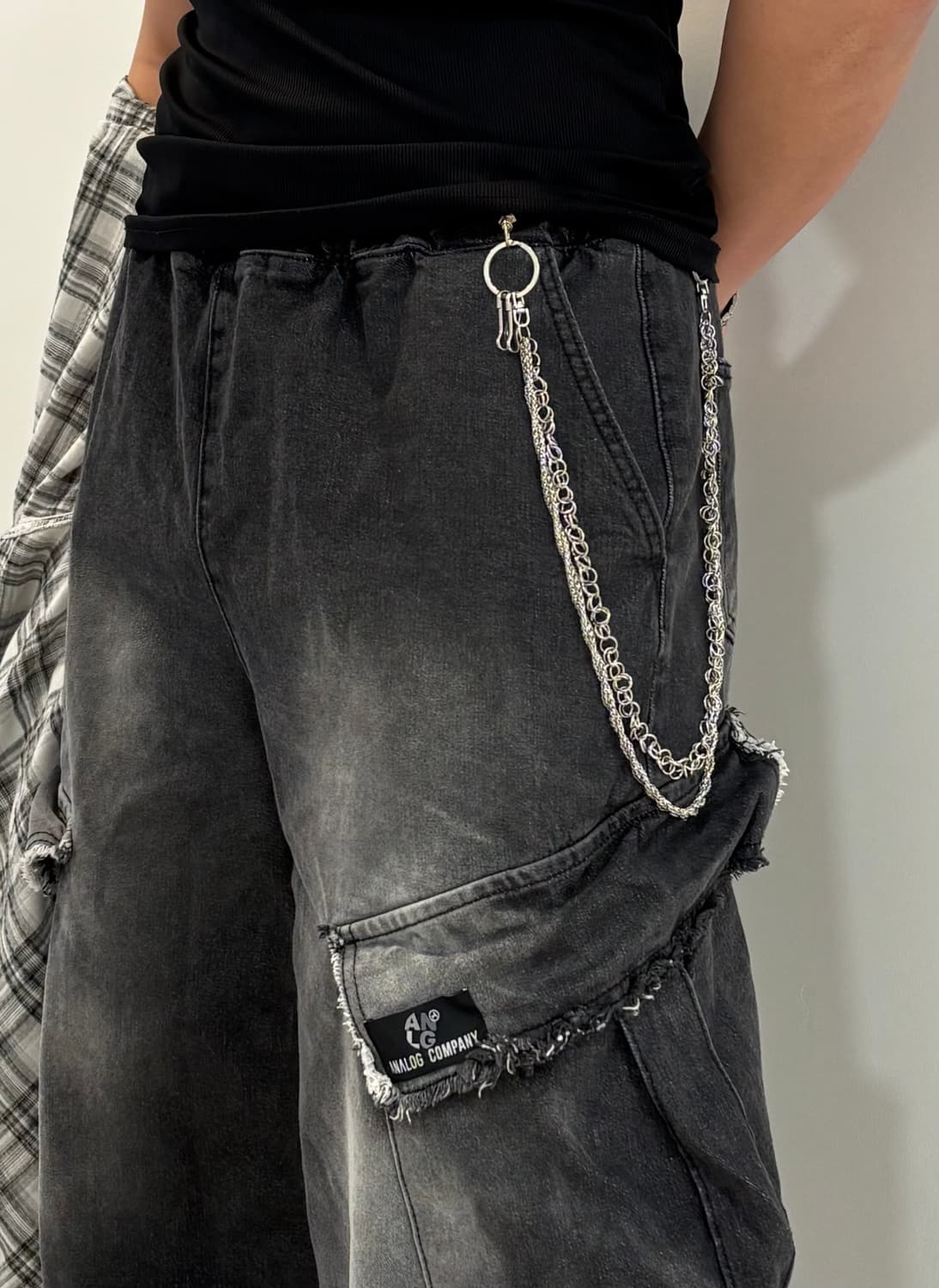 레이어드 바지 체인 상품이미지1