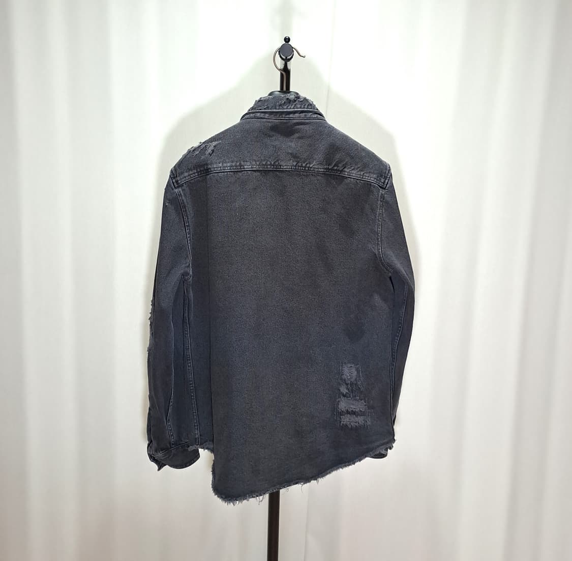 (택포) 자라 릴렉스핏 데님 아우터 셔츠 XL B612 상품이미지4