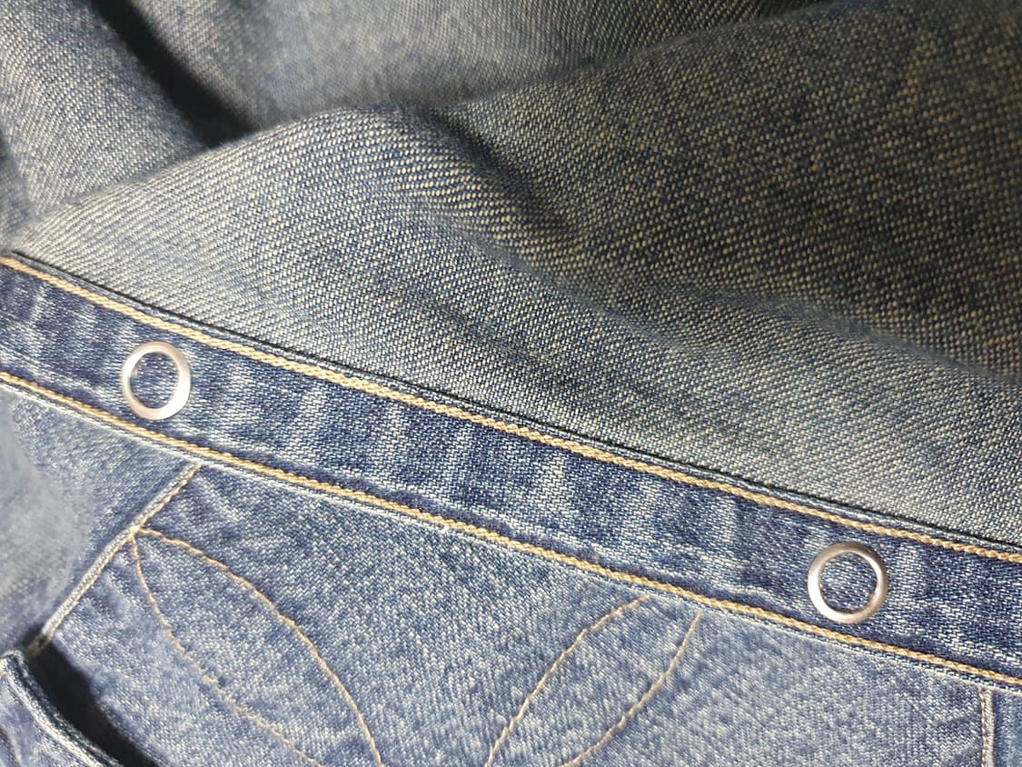 [XL] RRL 데님 버팔로 웨스턴셔츠 상품이미지4