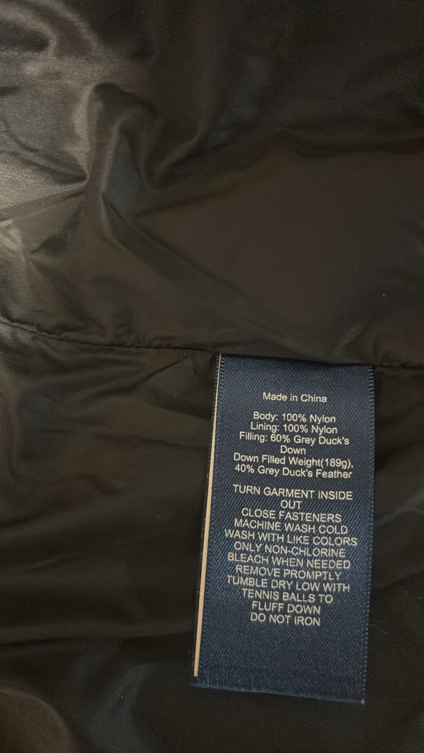 (유일 매물) 폴로 빅포니 유광 패딩 상품이미지4