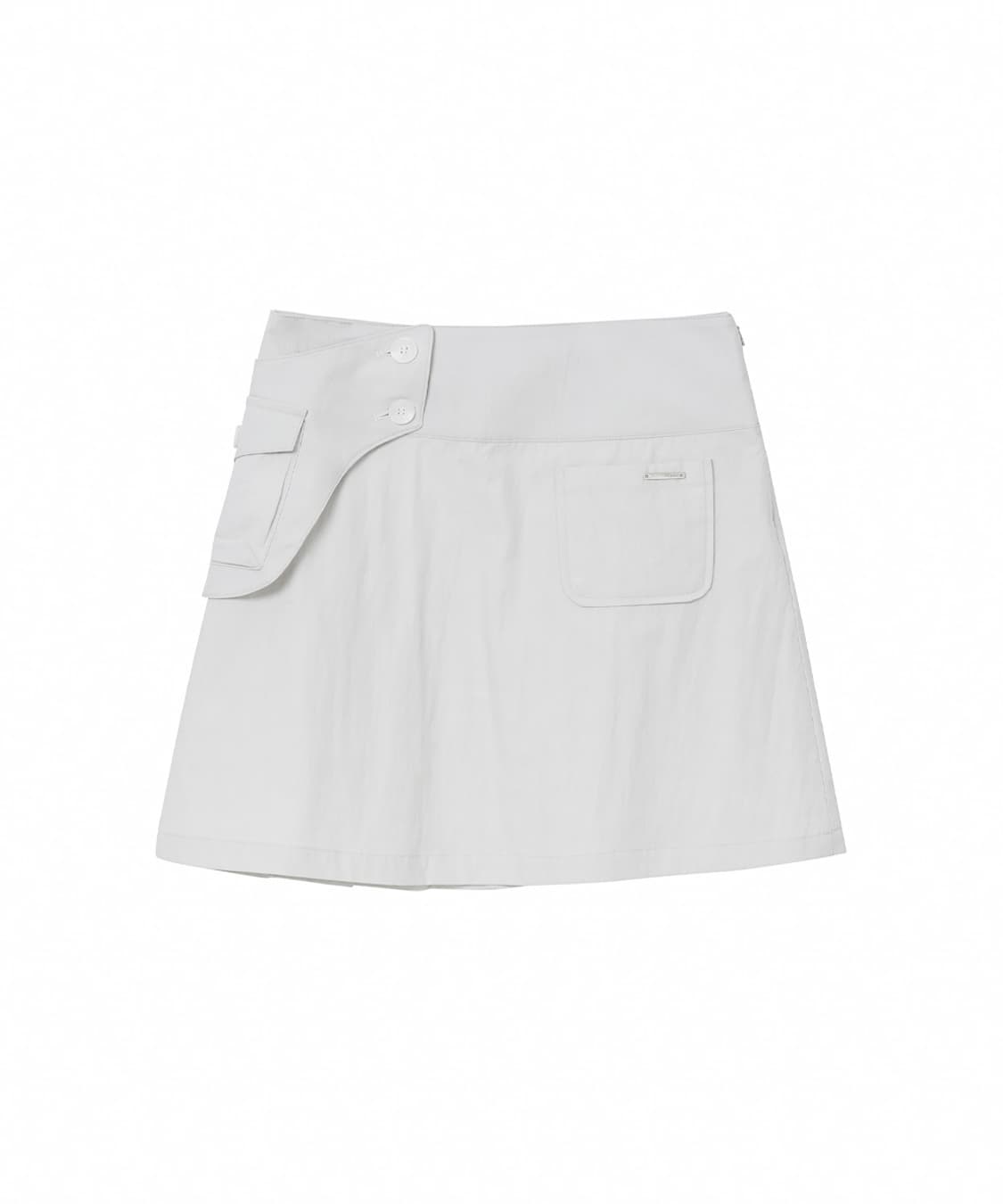 포켓 미니 백 스커트 Waist pocket bag midi skirt 상품이미지4