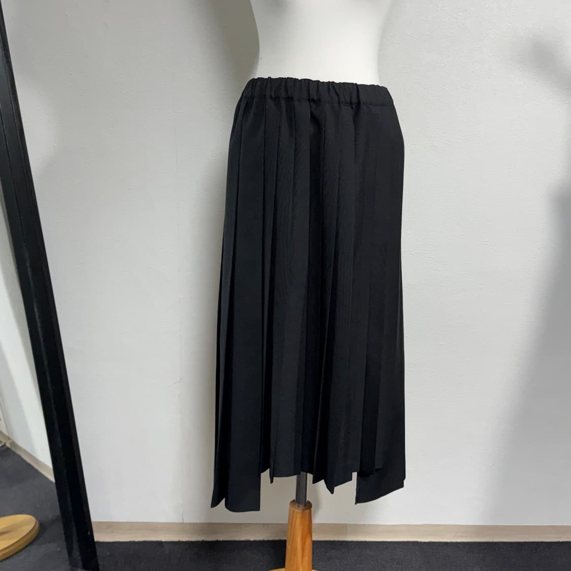 18aw 블랙 꼼데가르송 멀티 플리츠 스커트 s 상품이미지1