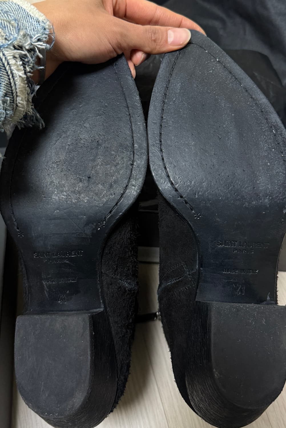 생로랑 루카스 부츠 블랙 상품이미지4