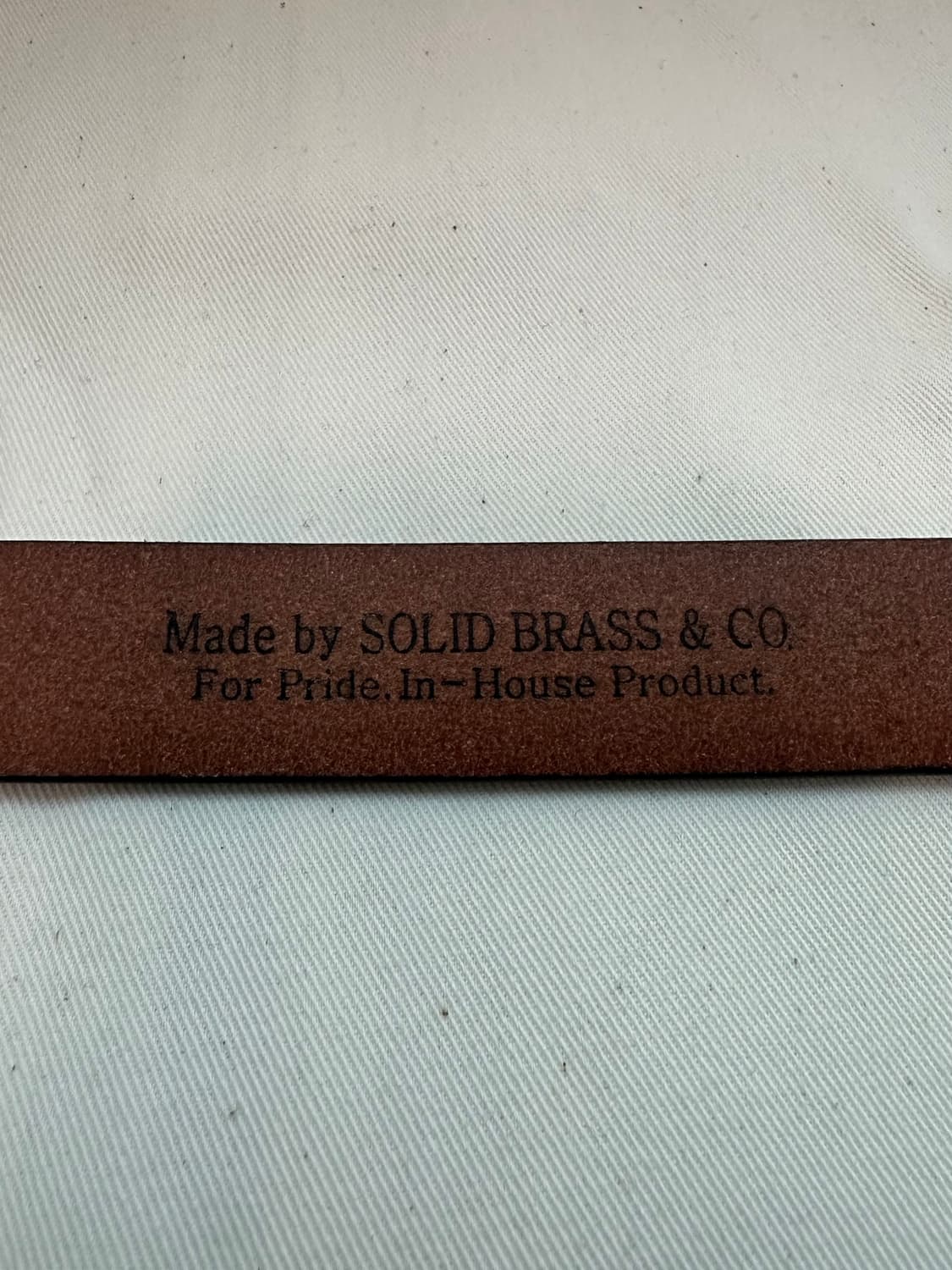 솔리드브라스앤코 웨스턴 벨트 블랙 Solidbrass 상품이미지5